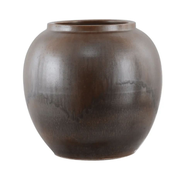 Mindy Brownes Orna Vase Large Brown Ceramic Vase   Nicholas John Interiors