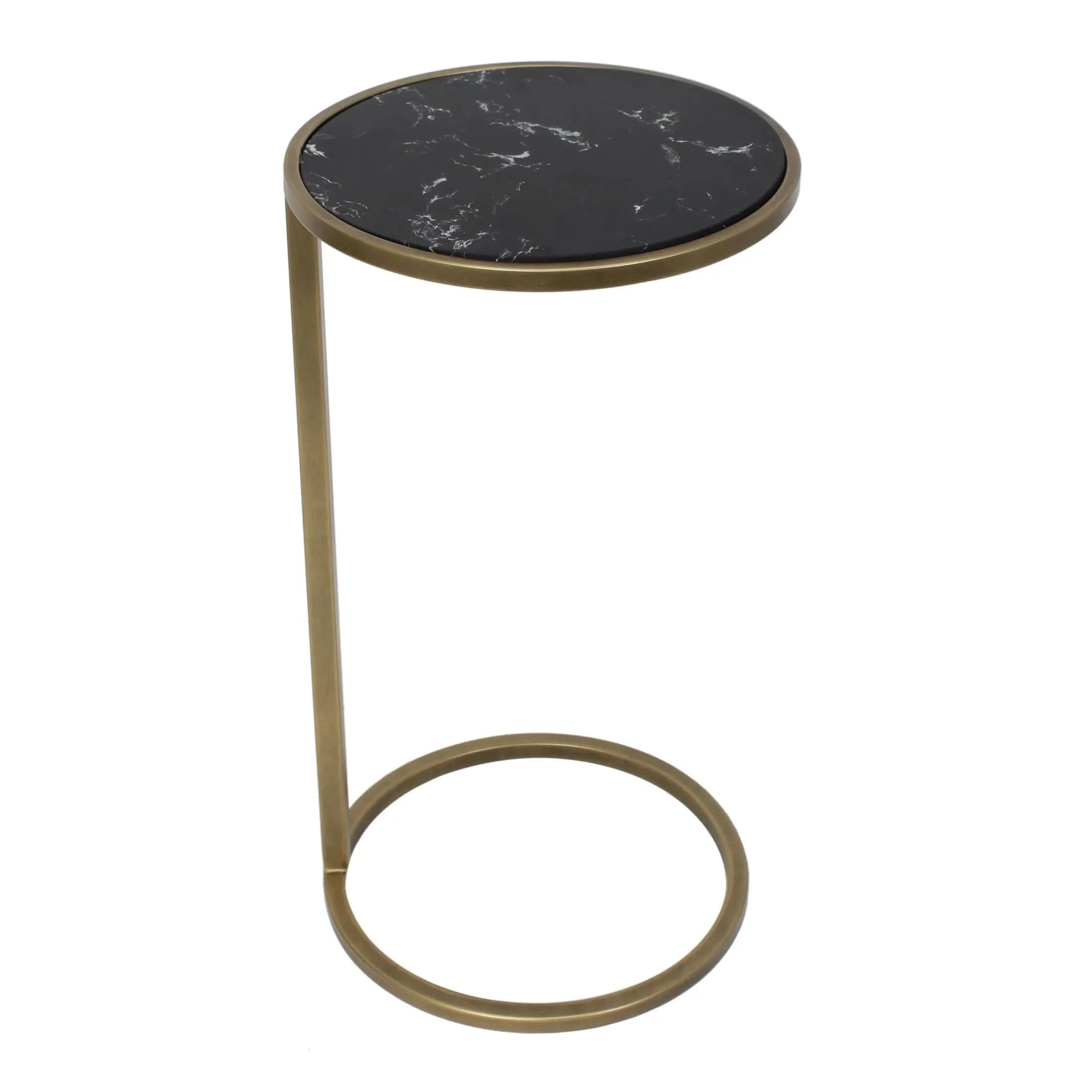 Mindy Brownes Oscar Side Table in Black   Nicholas John Interiors