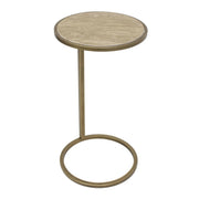 Mindy Brownes Oscar Side Table in Tan   Nicholas John Interiors