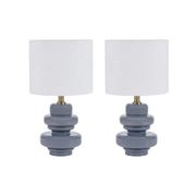 Mindy Brownes Safio Set of 2 Lamps in Grey   Nicholas John Interiors