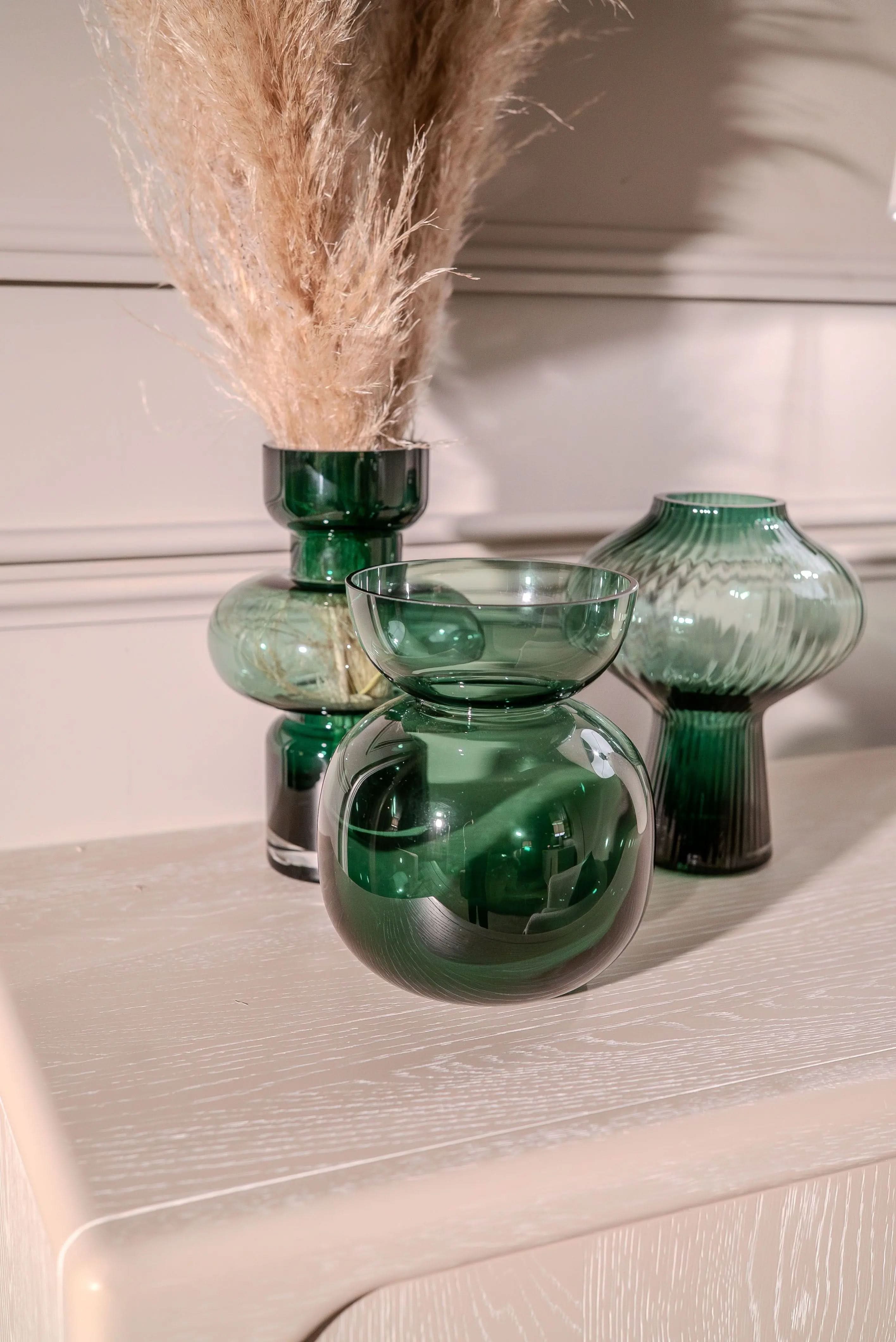 Mindy Brownes Tamara Green Vase   Nicholas John Interiors