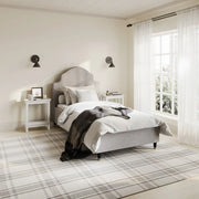 Monterey Light Grey Single Bed   Nicholas John Interiors