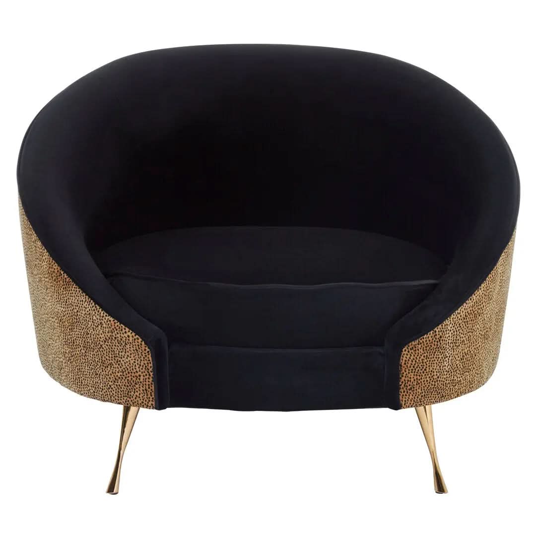 Montreal Leopard Print Armchair   Nicholas John Interiors