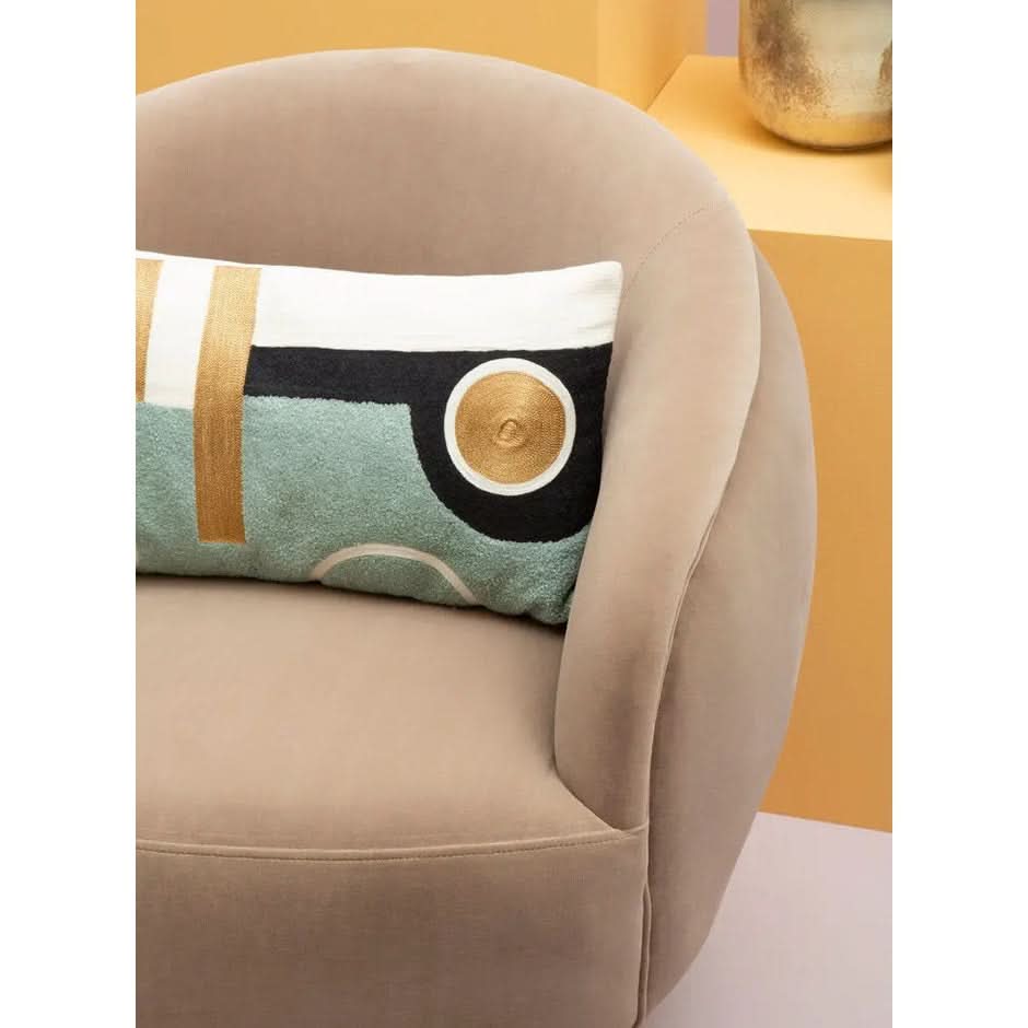 Montreal Mink Velvet Armchair   Nicholas John Interiors