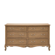 Muse 6 Drawer Chest Weathered   Nicholas John Interiors