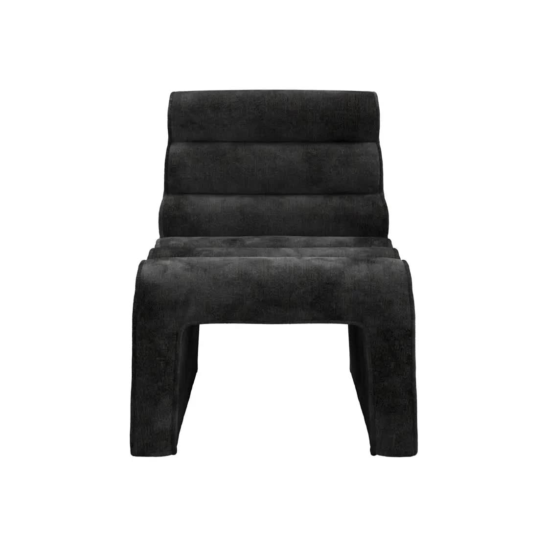 Ashford & Grey Nami Black Accent Chair  Nicholas John Interiors