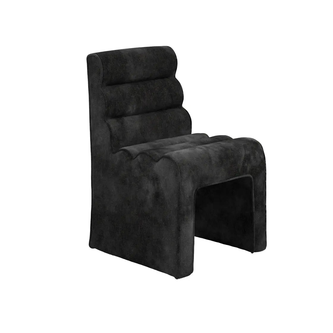 Ashford & Grey Nami Black Accent Chair  Nicholas John Interiors