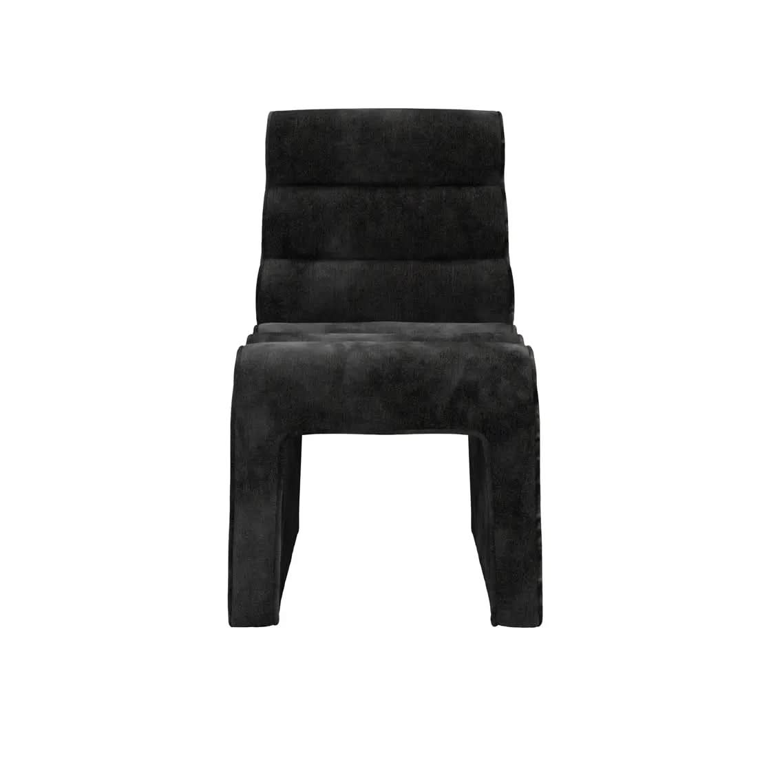 Ashford & Grey Nami Black Accent Chair  Nicholas John Interiors