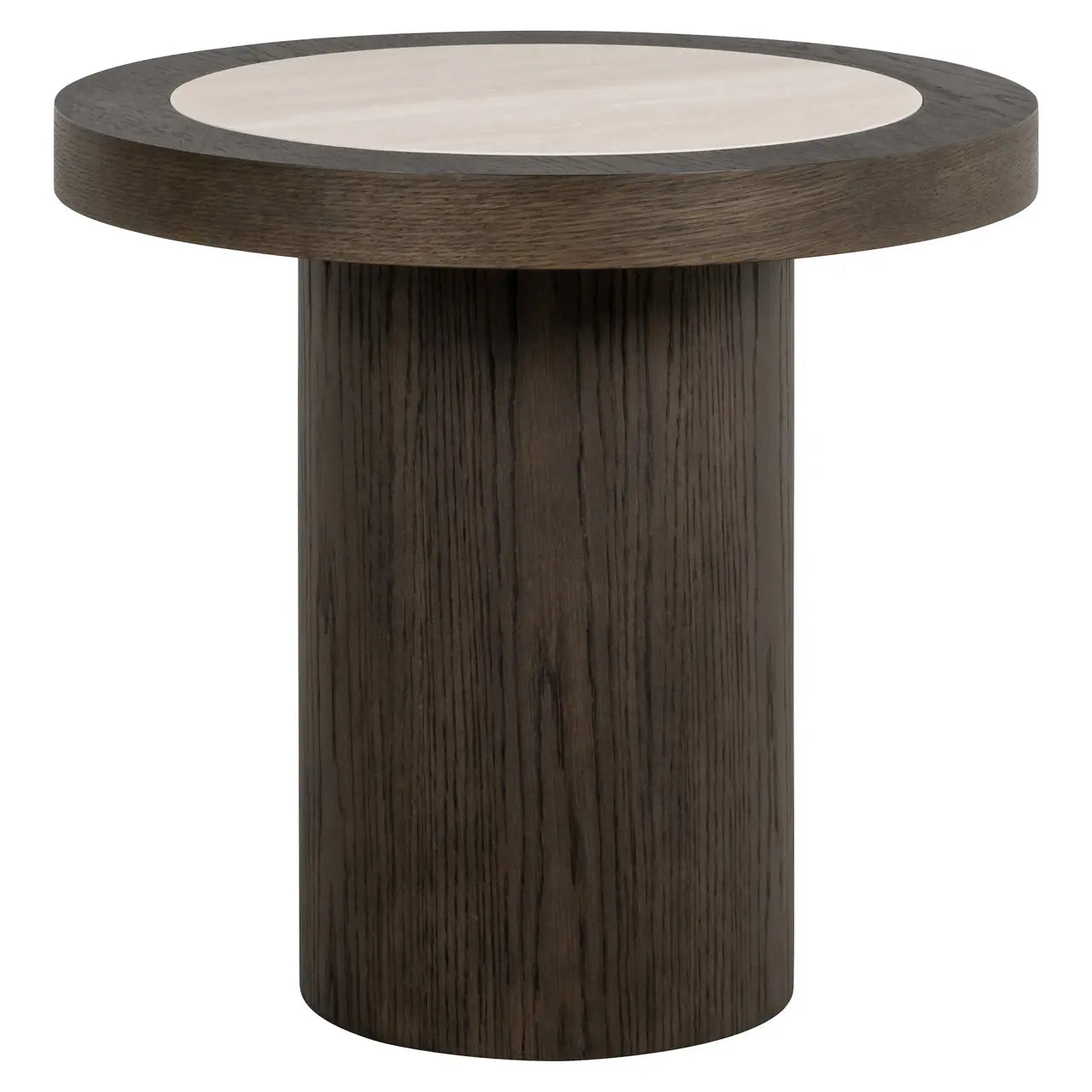 Nando Brown End table   Nicholas John Interiors