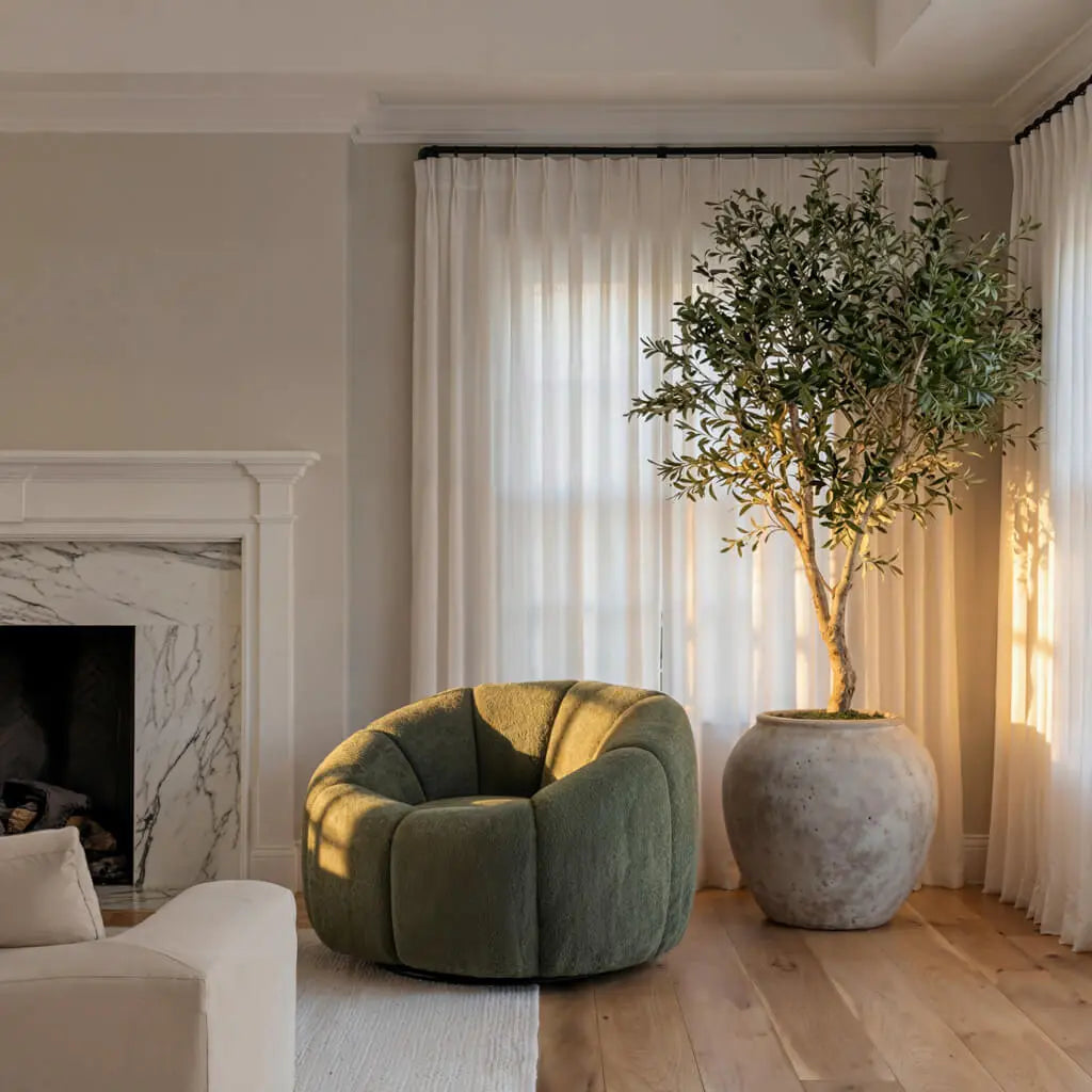 Ashford & Grey Nao Basil Swivel Chair