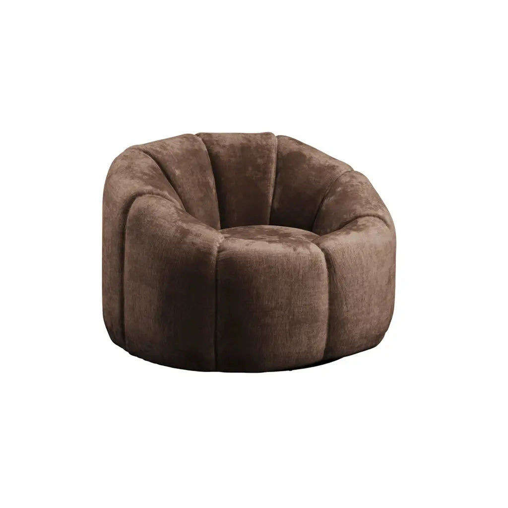 Ashford & Grey Nao Treacle Swivel Chair