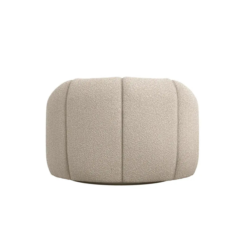 Ashford & Grey Nao Buff Swivel Chair  Nicholas John Interiors