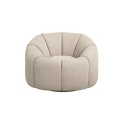 Ashford & Grey Nao Buff Swivel Chair  Nicholas John Interiors