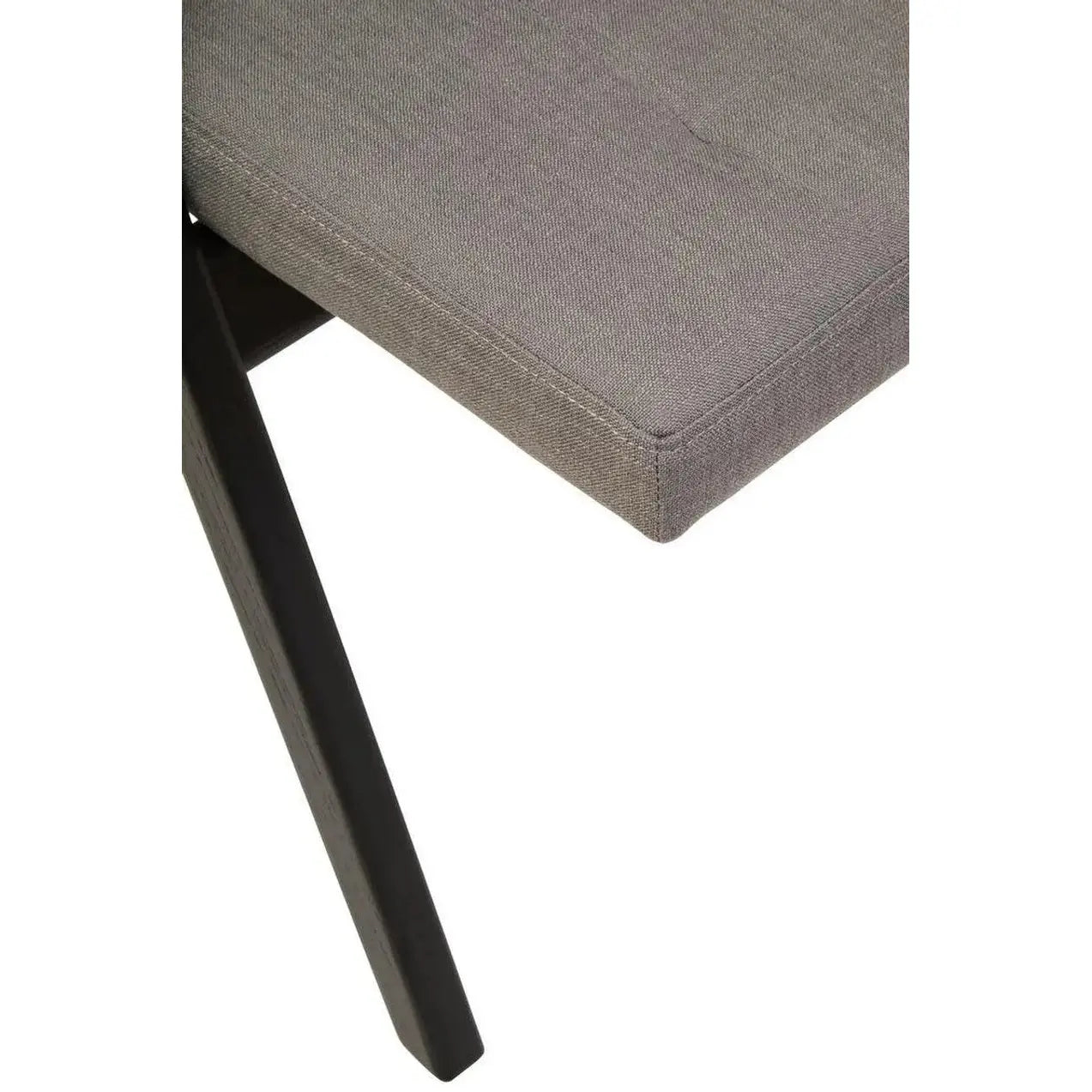 Nebu Grey and Black Elm Wood Folding Chair   Nicholas John Interiors