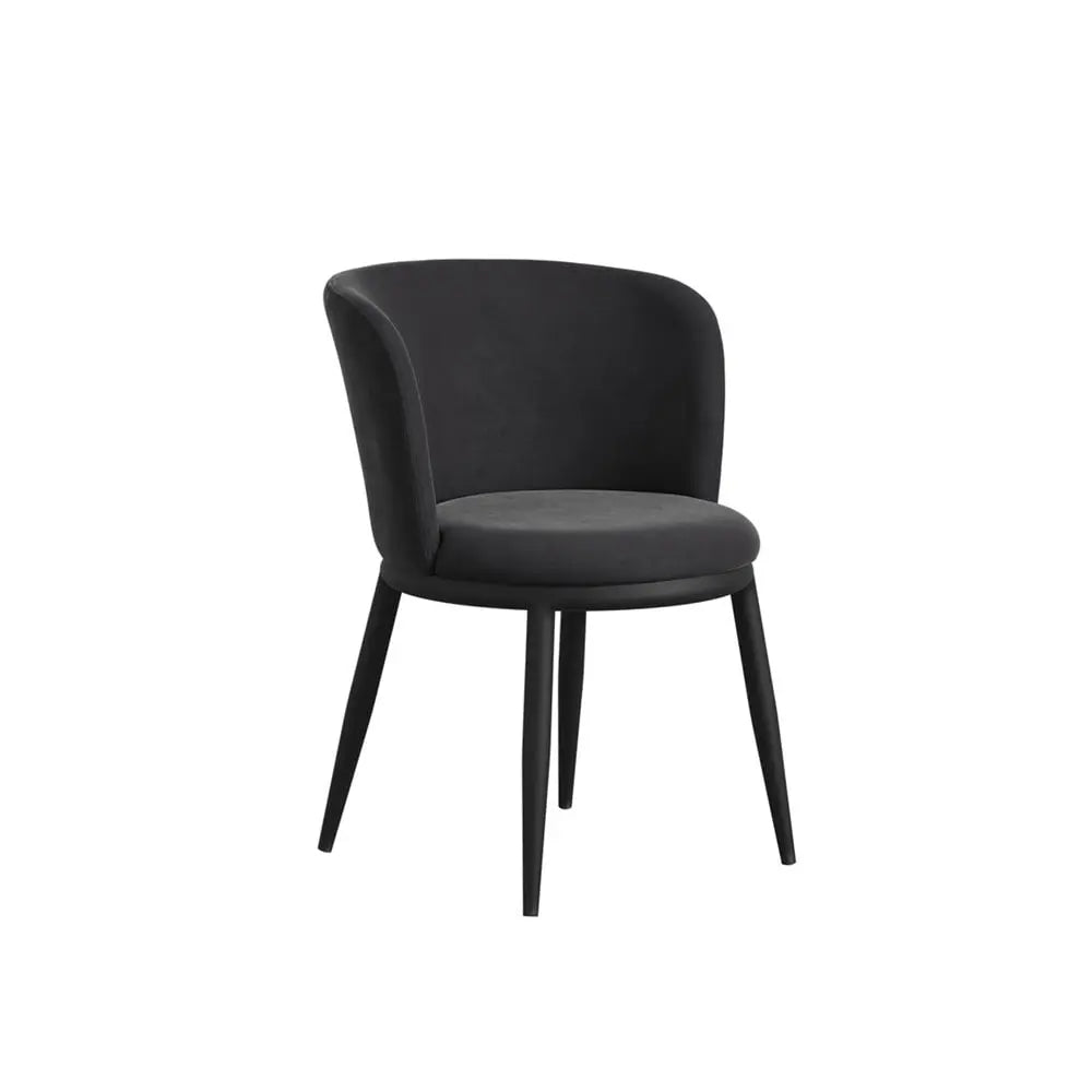 Ashford & Grey Nova Black Dining Chair  Nicholas John Interiors