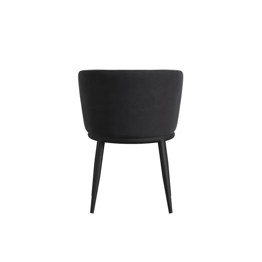 Ashford & Grey Nova Black Dining Chair  Nicholas John Interiors