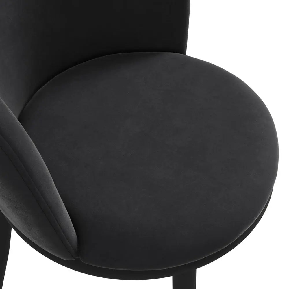 Ashford & Grey Nova Black Dining Chair  Nicholas John Interiors