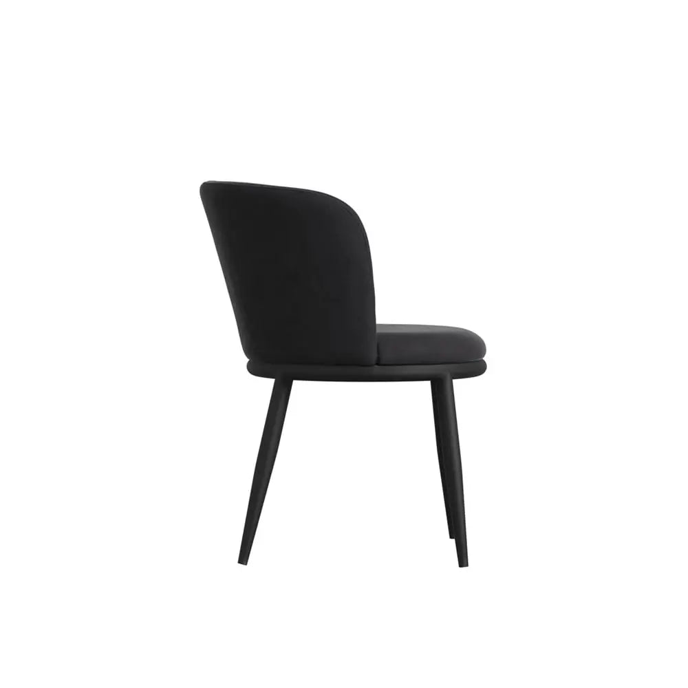 Ashford & Grey Nova Black Dining Chair  Nicholas John Interiors