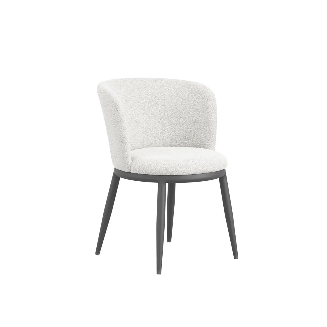 Ashford & Grey Nova Dining Chair in Ivory  Nicholas John Interiors