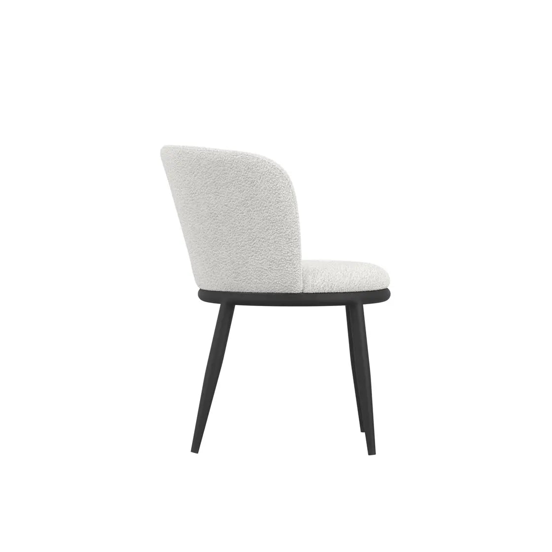 Ashford & Grey Nova Dining Chair in Ivory  Nicholas John Interiors