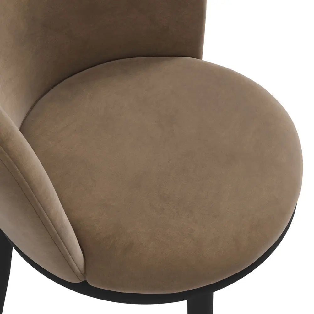 Ashford & Grey Nova Dining Chair in Mole  Nicholas John Interiors