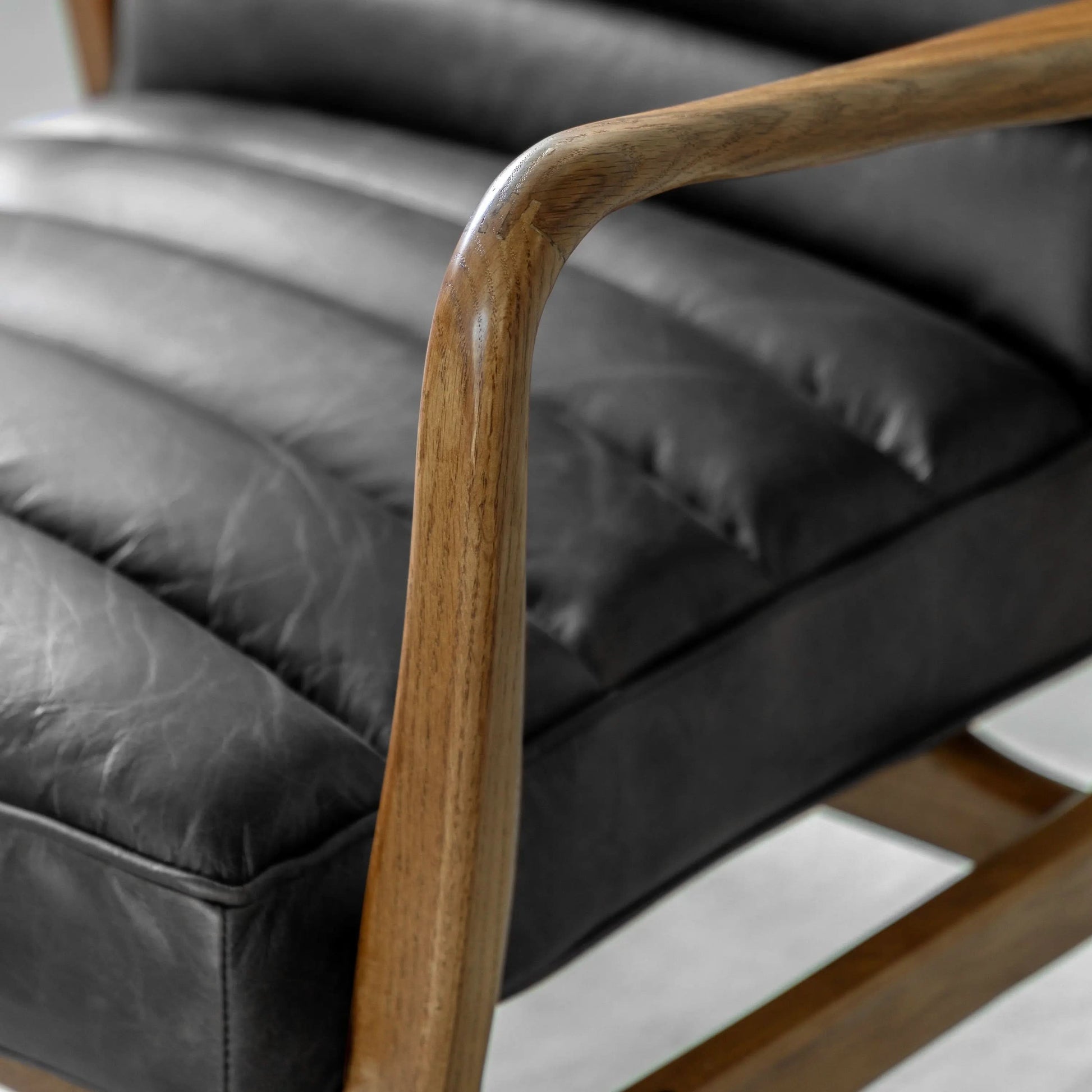 Nozomi Armchair in Antique Ebony   Nicholas John Interiors