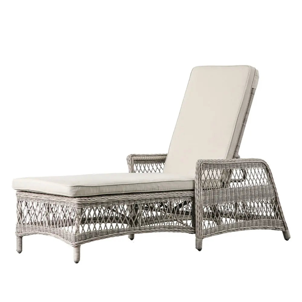 Quentin Country Lounger Stone  Nicholas John Interiors