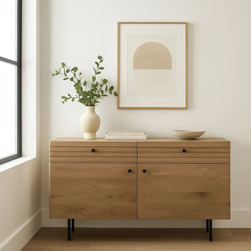 Okira 2 Drawer 2 Door Sideboard   Nicholas John Interiors