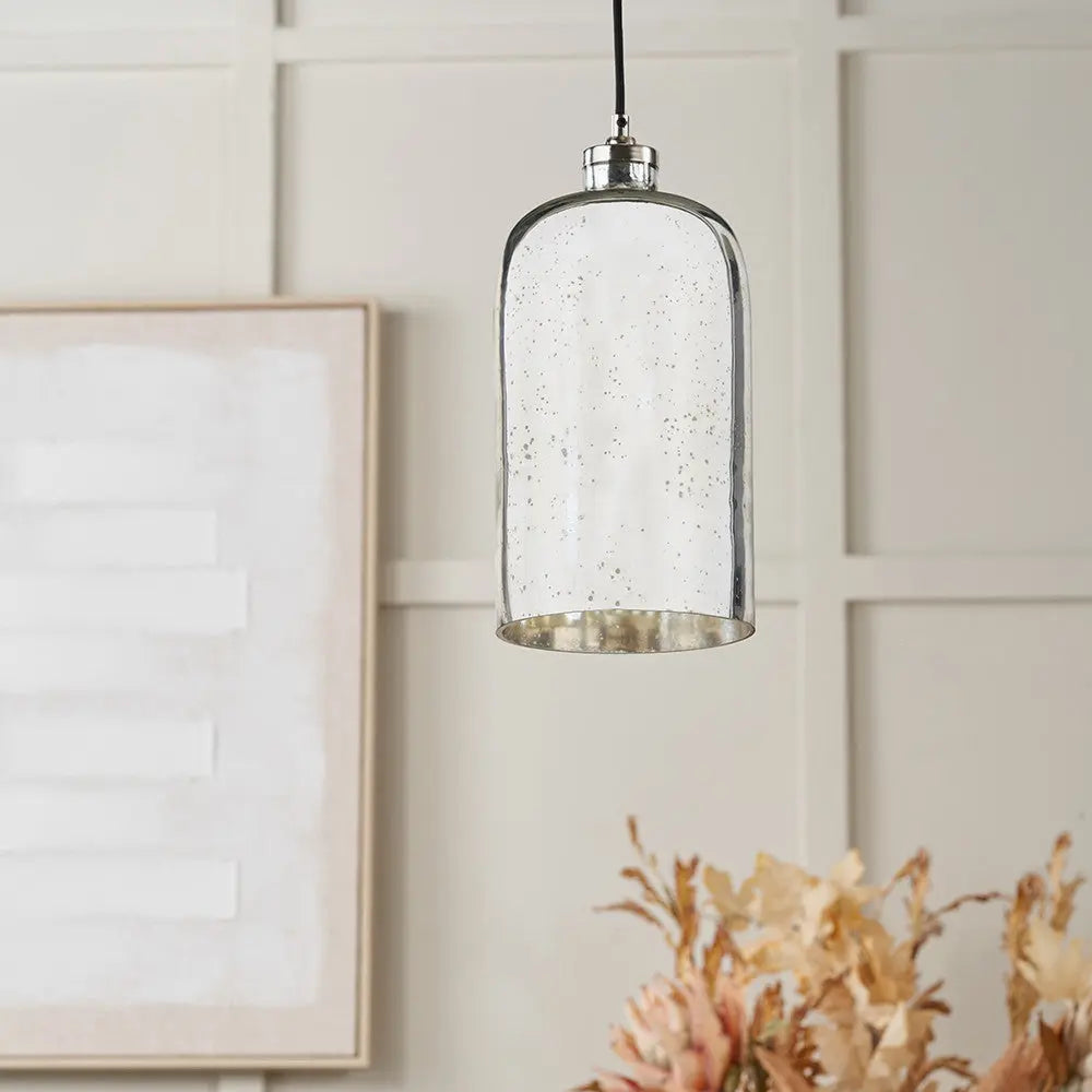 Ophelia Mercurial Glass Pendant   Nicholas John Interiors