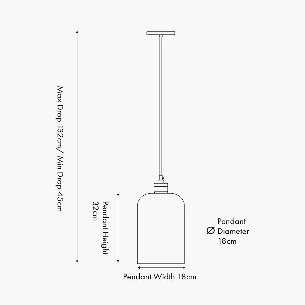 Ophelia Mercurial Glass Pendant   Nicholas John Interiors