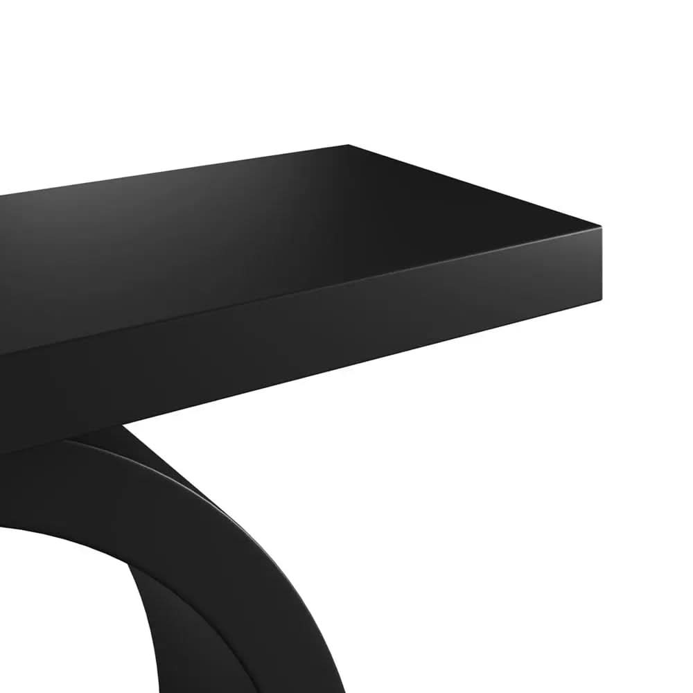 Ashford & Grey Oren Black Console Table  Nicholas John Interiors