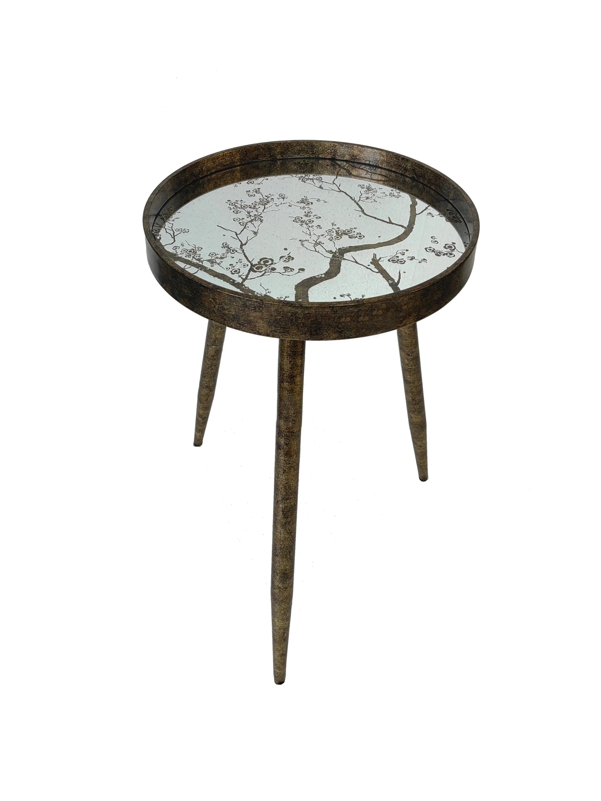 Oriental Tree Side Table Side & Lamp Table