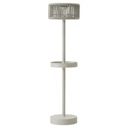 Outdoor floor lamp Lunar light beige   Nicholas John Interiors