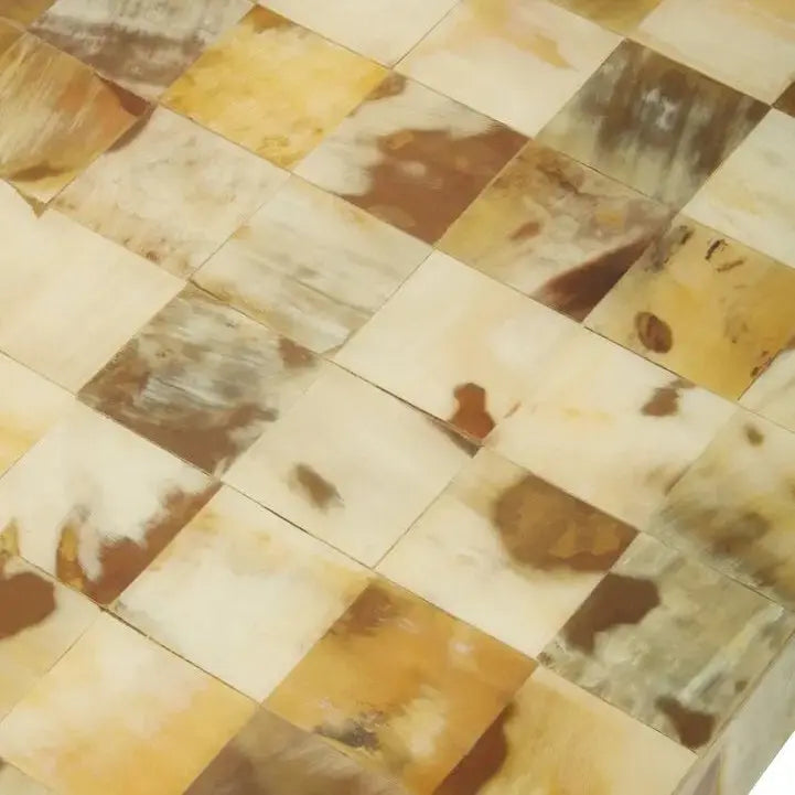 Ovira Cream Mother of Pearl Console Table   Nicholas John Interiors