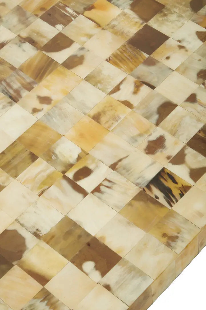 Ovira Cream Mother of Pearl Rectangle Coffee Table   Nicholas John Interiors