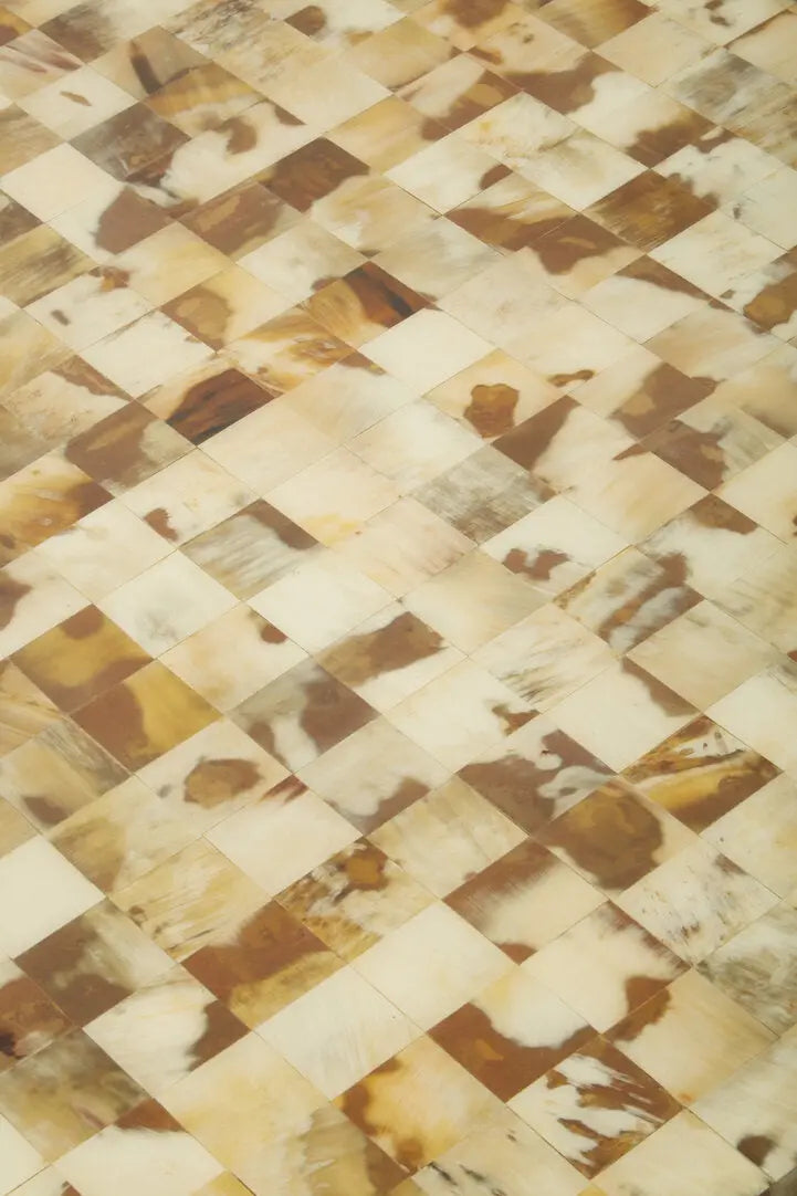 Ovira Cream Mother of Pearl Square Coffee Table   Nicholas John Interiors