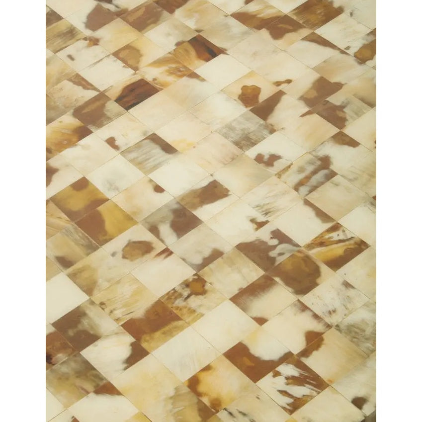 Ovira Cream Mother of Pearl Square Coffee Table   Nicholas John Interiors