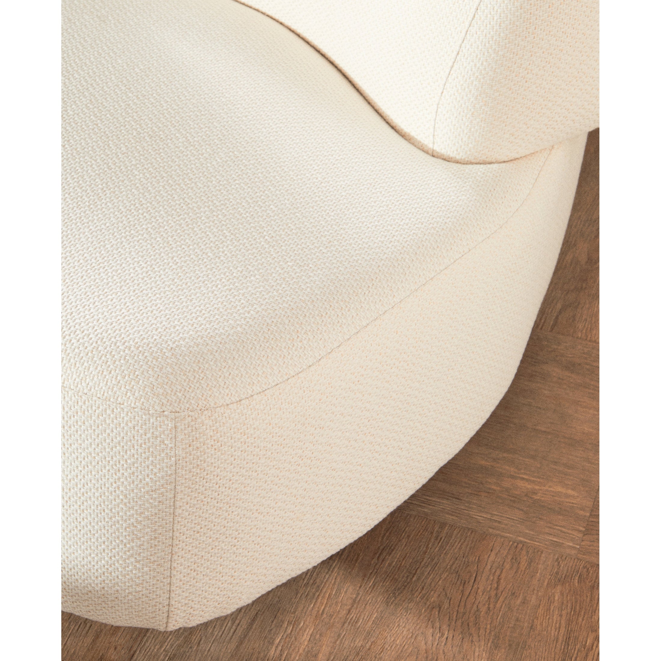 Ozzira Cream Linen 3 Seater Sofa  Nicholas John Interiors