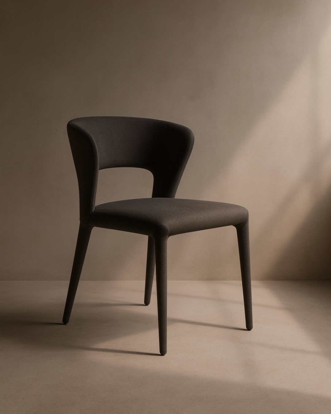 Tommy Franks Pari I Dining Chair - Luxe Cinder Grey - Set of 2   Nicholas John Interiors
