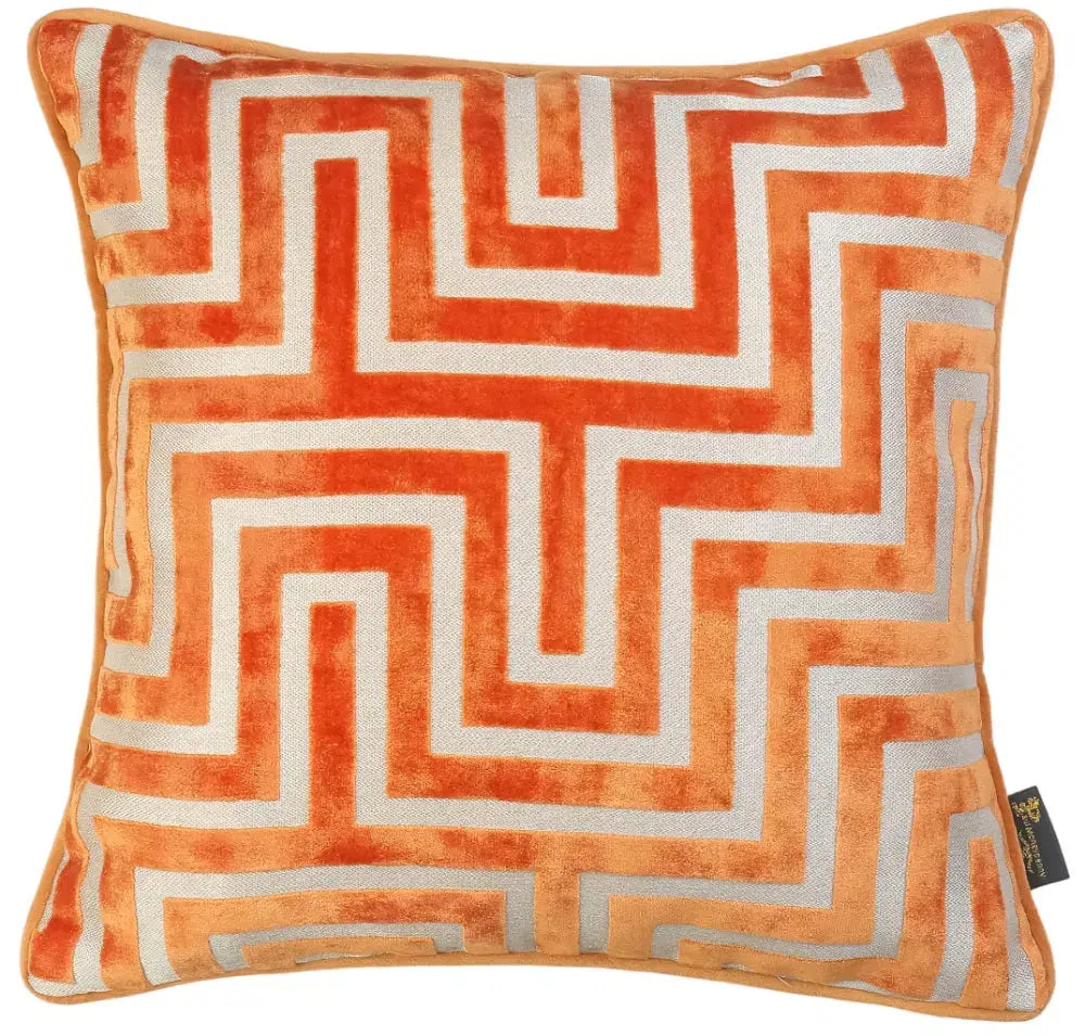 Paul Moneypenny Amazing Orange Cushion   Nicholas John Interiors