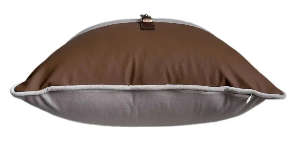 Paul Moneypenny Buckleup Neutral Cushion   Nicholas John Interiors