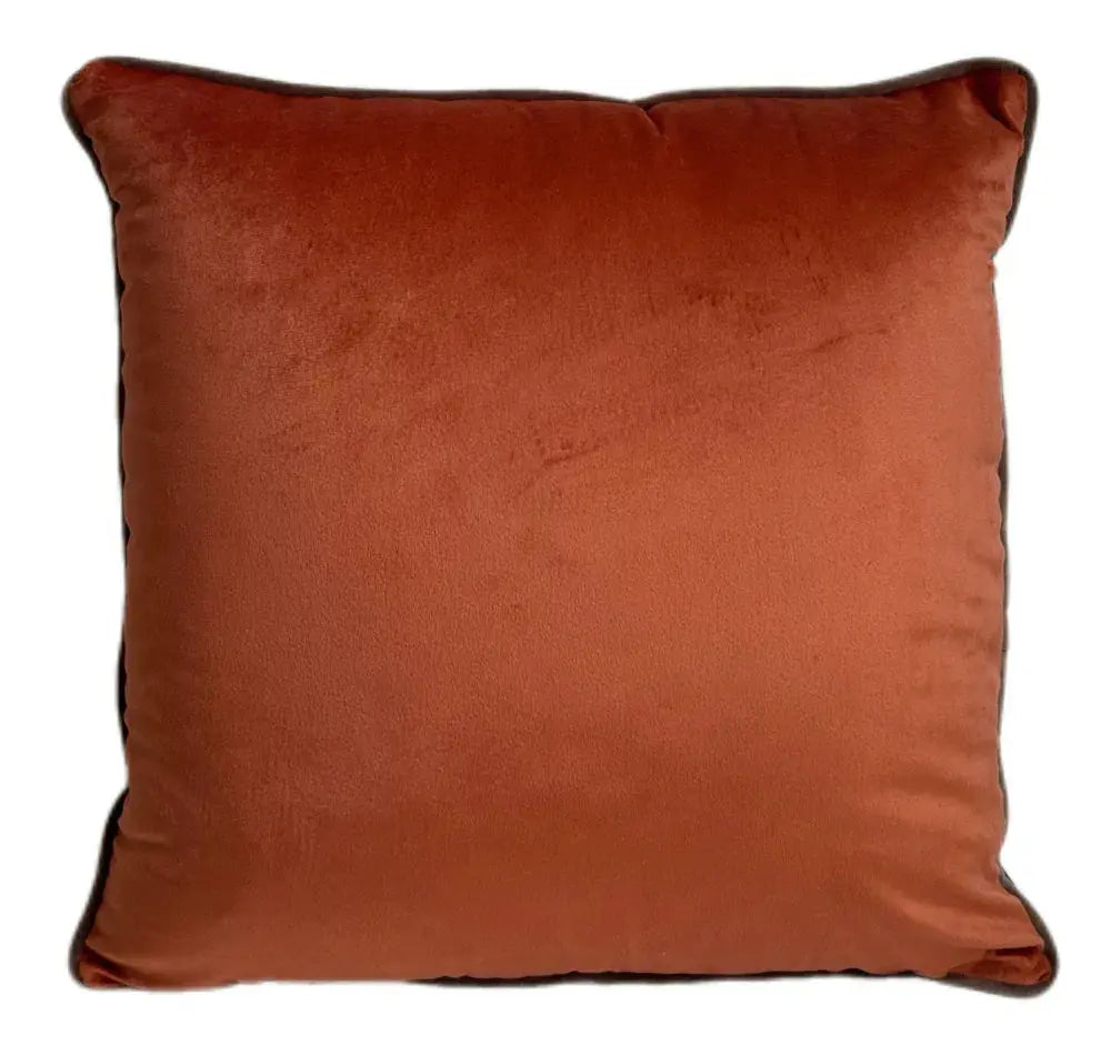 Paul Moneypenny Buckleup Orange Cushion   Nicholas John Interiors