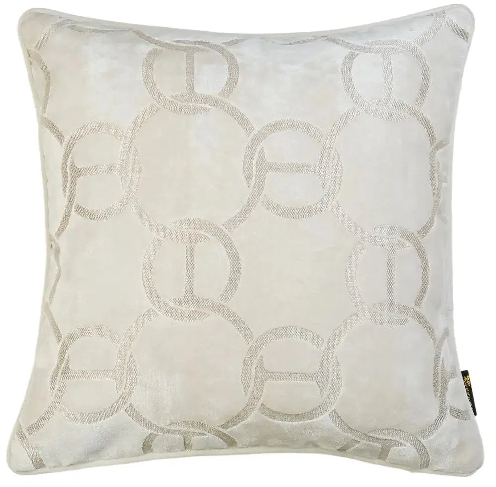 Paul Moneypenny Hookup Ivory Cushion   Nicholas John Interiors