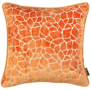 Paul Moneypenny Necking Orange Cushion   Nicholas John Interiors