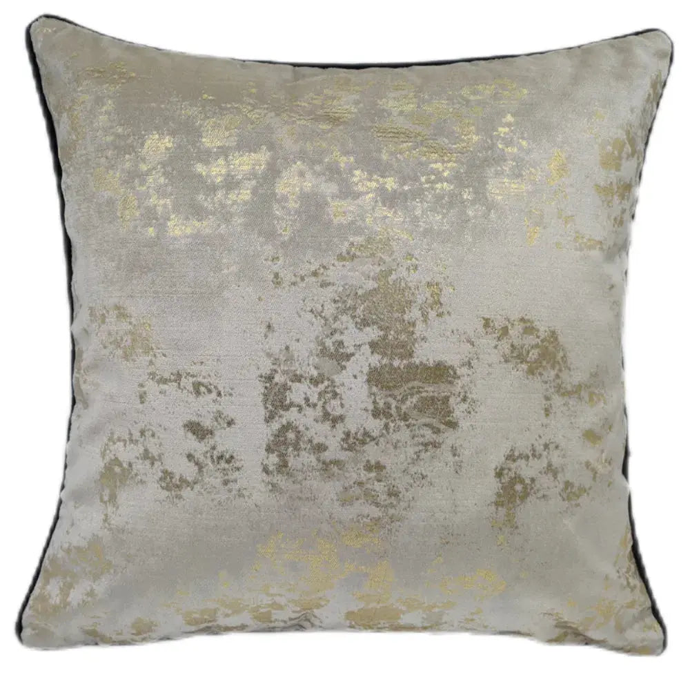 Paul Moneypenny Spoiltrotton Gold Cushion   Nicholas John Interiors