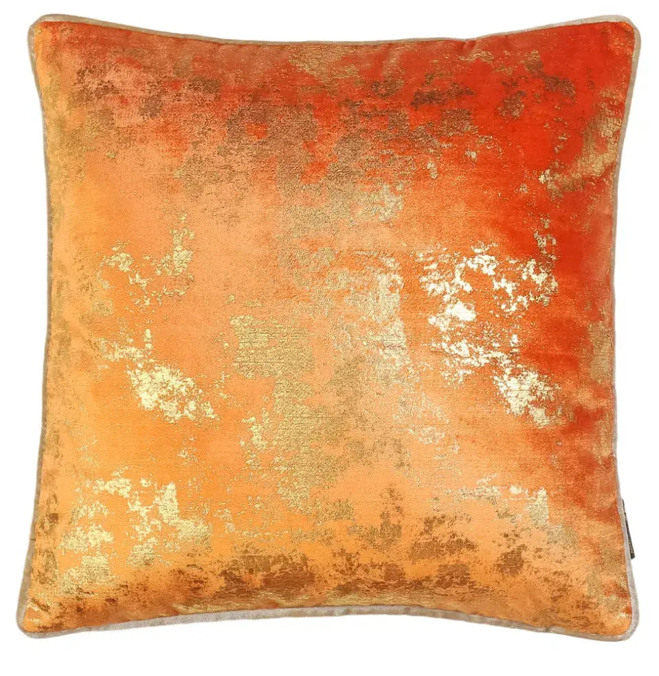 Paul Moneypenny Spoiltrotton Orange Cushion   Nicholas John Interiors