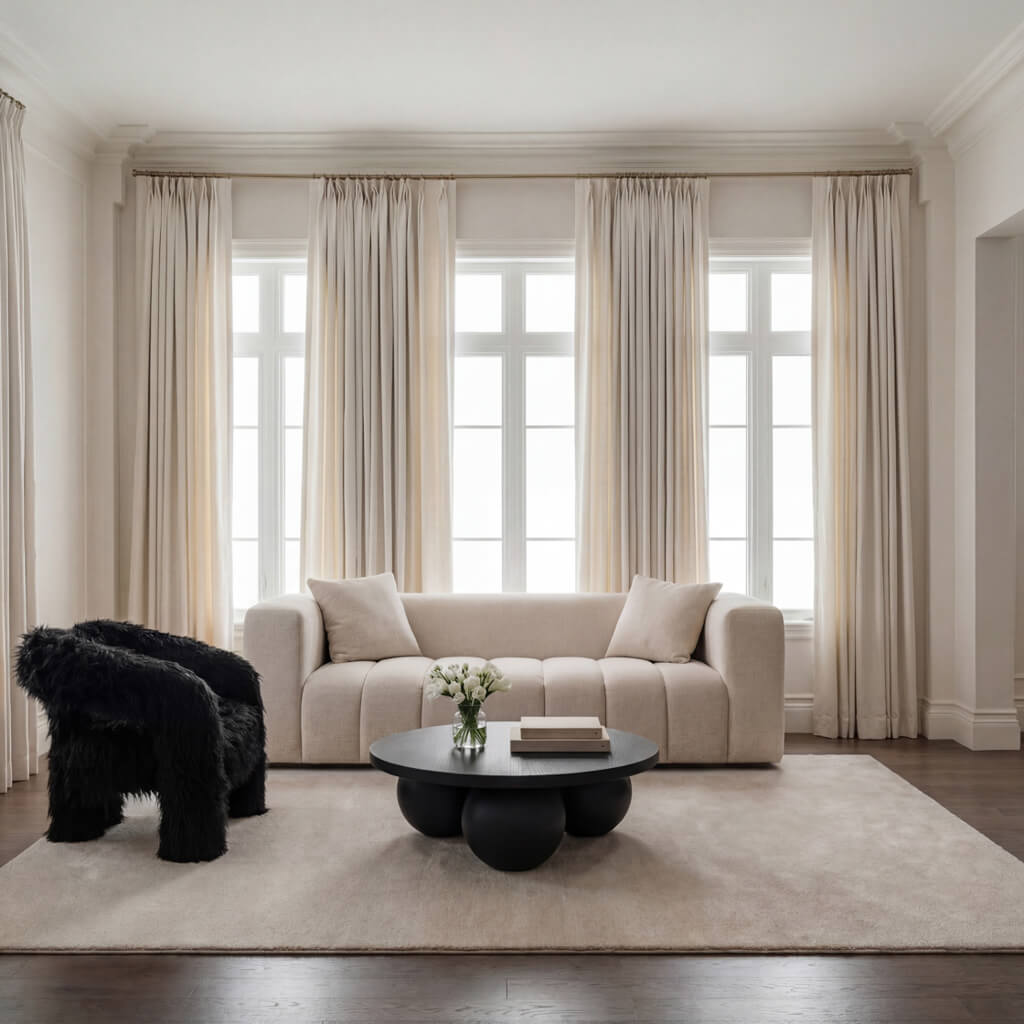 Ashford & Grey Peninsula Oyster 3 Seater Sofa