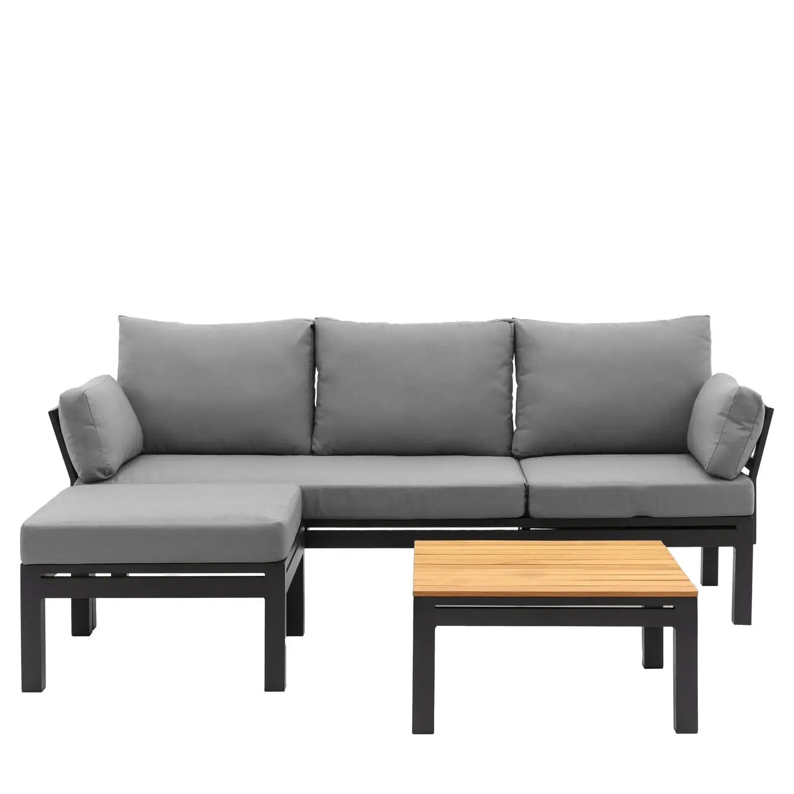Pescano Outdoor Lounge Set - Grey   Nicholas John Interiors