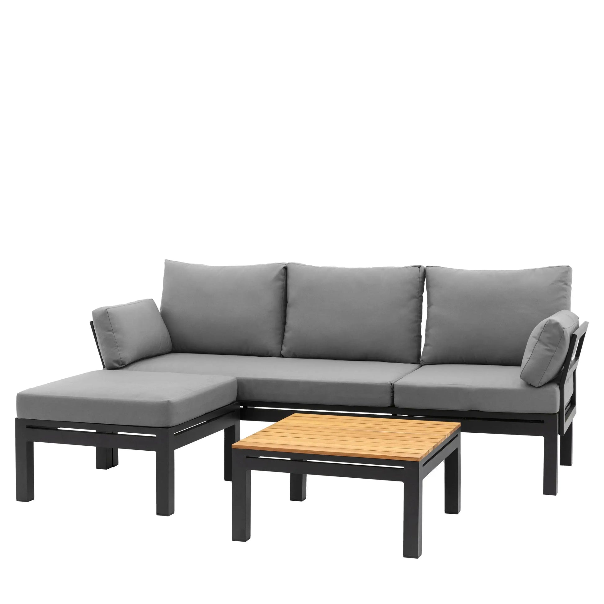 Pescano Outdoor Lounge Set - Grey   Nicholas John Interiors