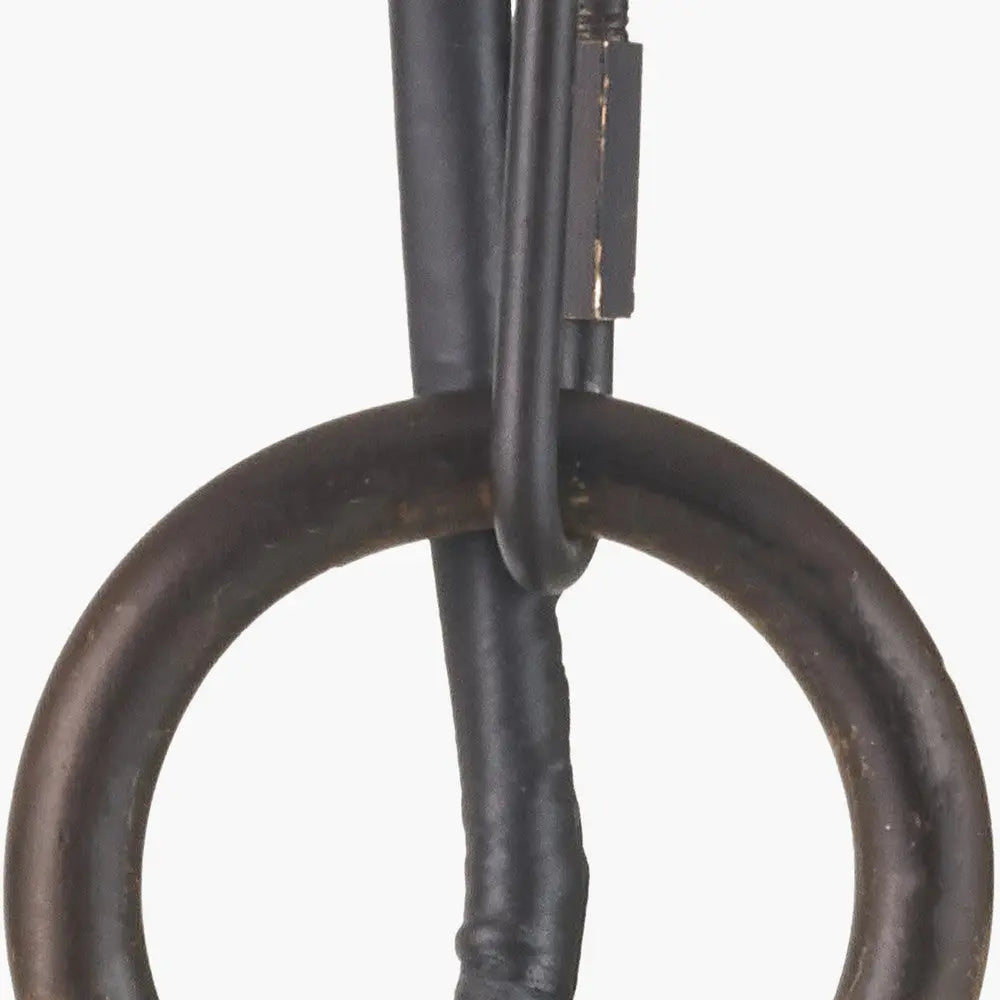 Piero Antique Bronze Metal 6 Arm Pendant   Nicholas John Interiors